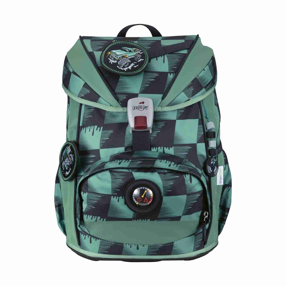 DerDieDas ErgoFlex Light Superflash Exklusiv Super Truck Schulrucksack Set 5tlg.