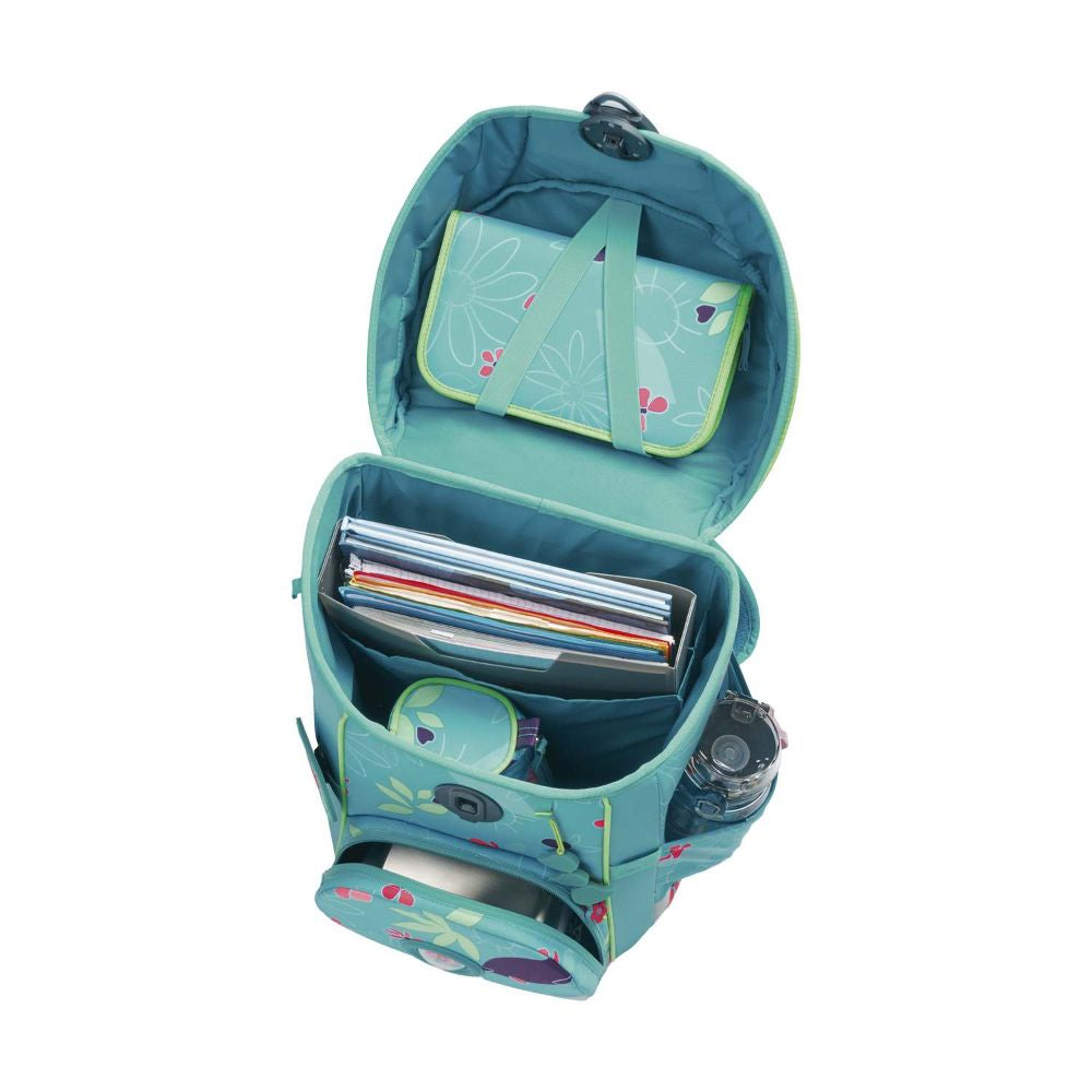 DerDieDas ErgoFlex Easy Butterfly Garden Schulranzen Set 5tlg.