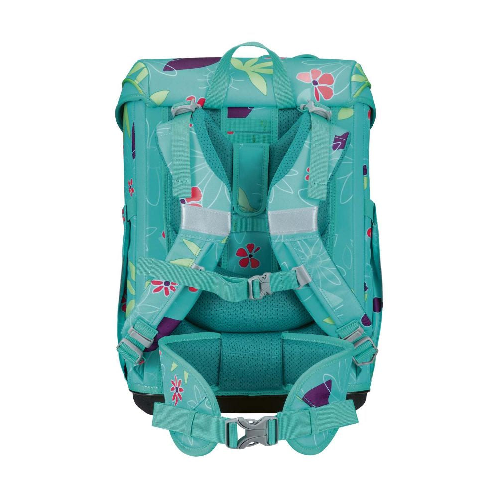 DerDieDas ErgoFlex Easy Butterfly Garden Schulranzen Set 5tlg.