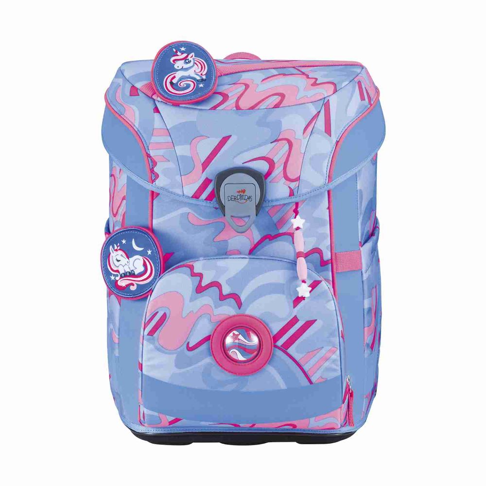DerDieDas ErgoFlex Easy Superflash Exklusiv Magic Unicorn Schulranzen Set 5tlg.