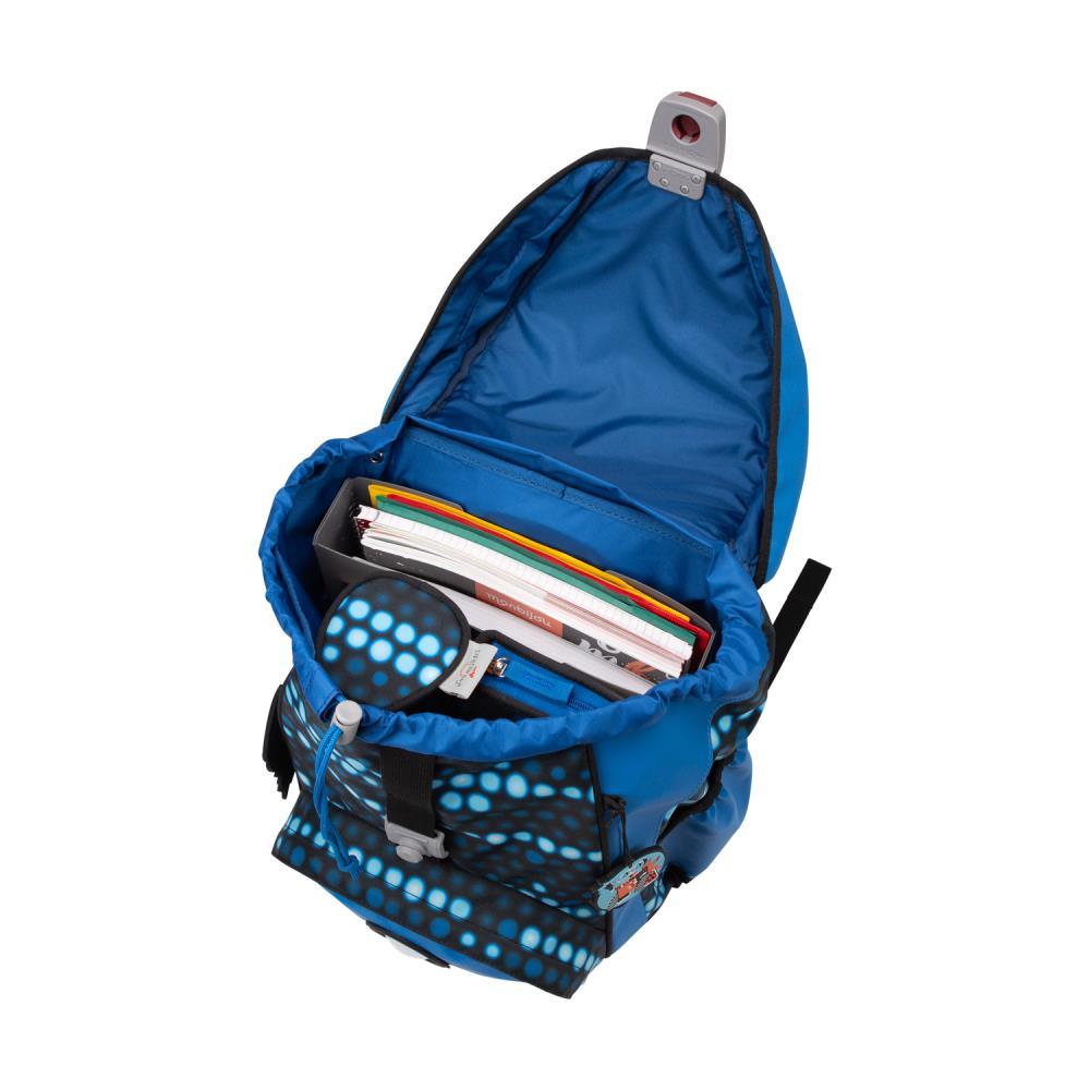 DerDieDas ErgoFlex Superflash Blue Robot Limited Edition Schulrucksack Set 5tlg.