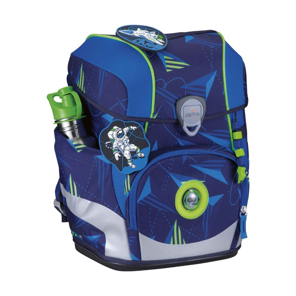 DerDieDas ErgoFlex Tiny Exklusiv LED Moon Mission Schulrucksack Set 5tlg.