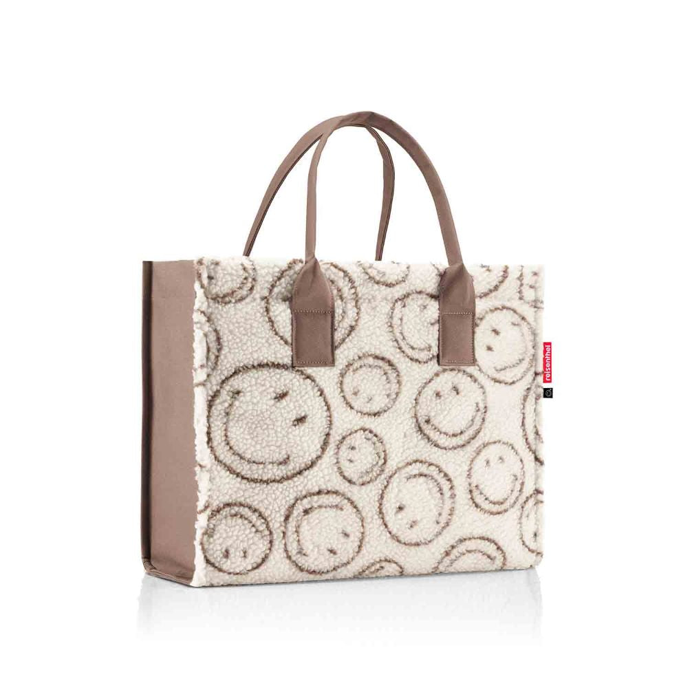 Reisenthel Daily Shopper Smiley Teddy Chocolate Einkaufstasche Limitierte Edition