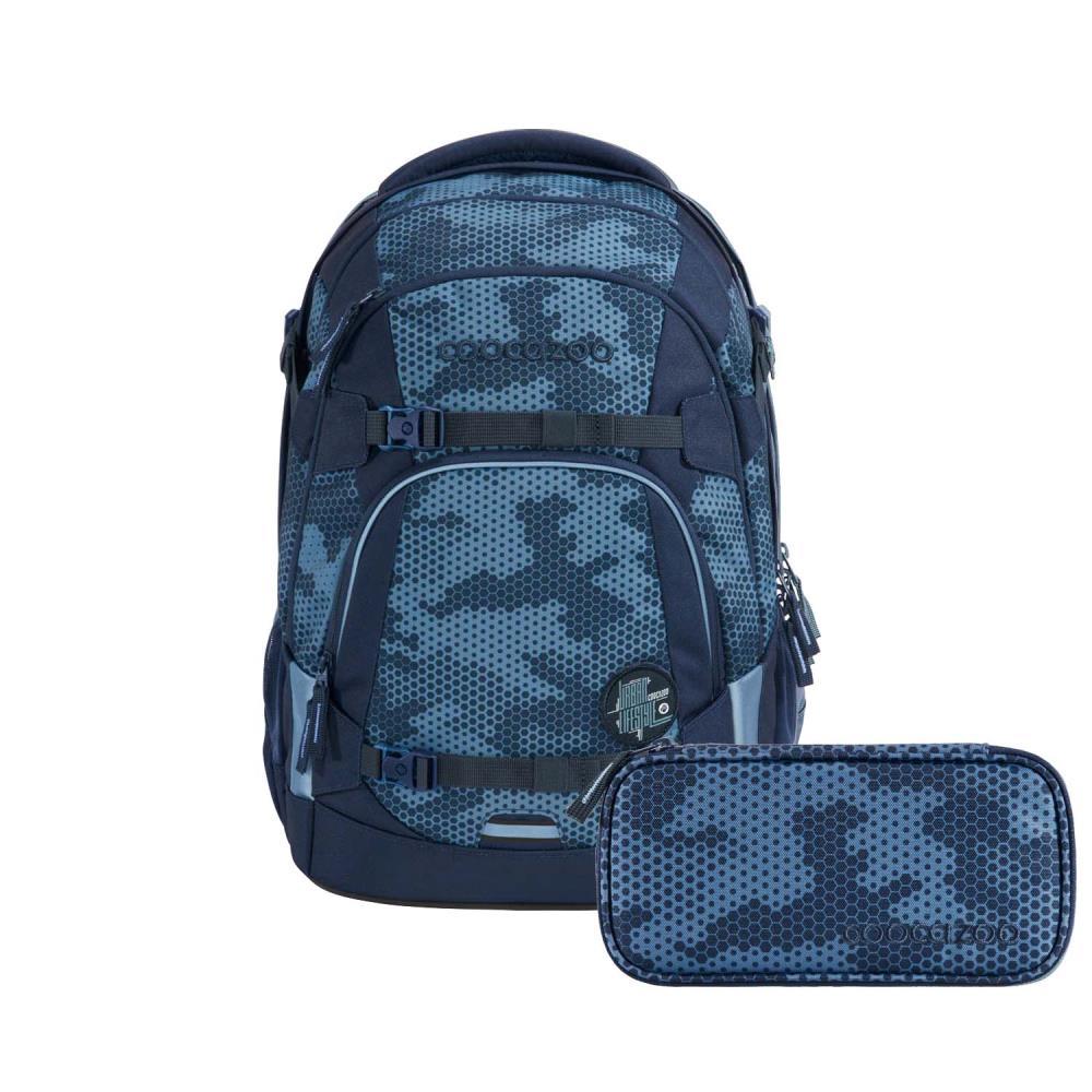 Coocazoo Mate Geometric Sky Schulrucksack Set 2tlg.