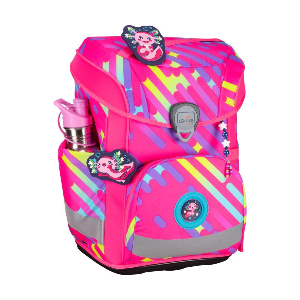 DerDieDas ErgoFlex Easy Neon Punkie Limited Edition Schulranzen Set 5tlg.