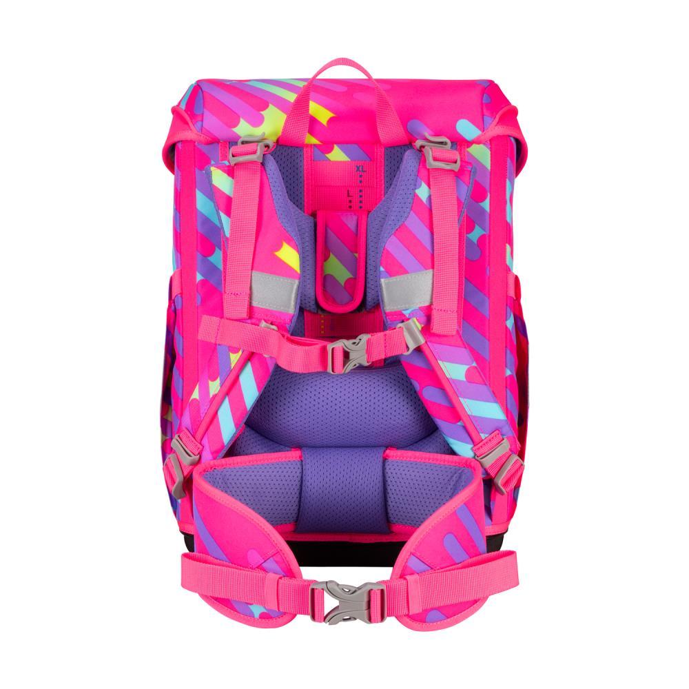 DerDieDas ErgoFlex Easy Neon Punkie Limited Edition Schulranzen Set 5tlg.