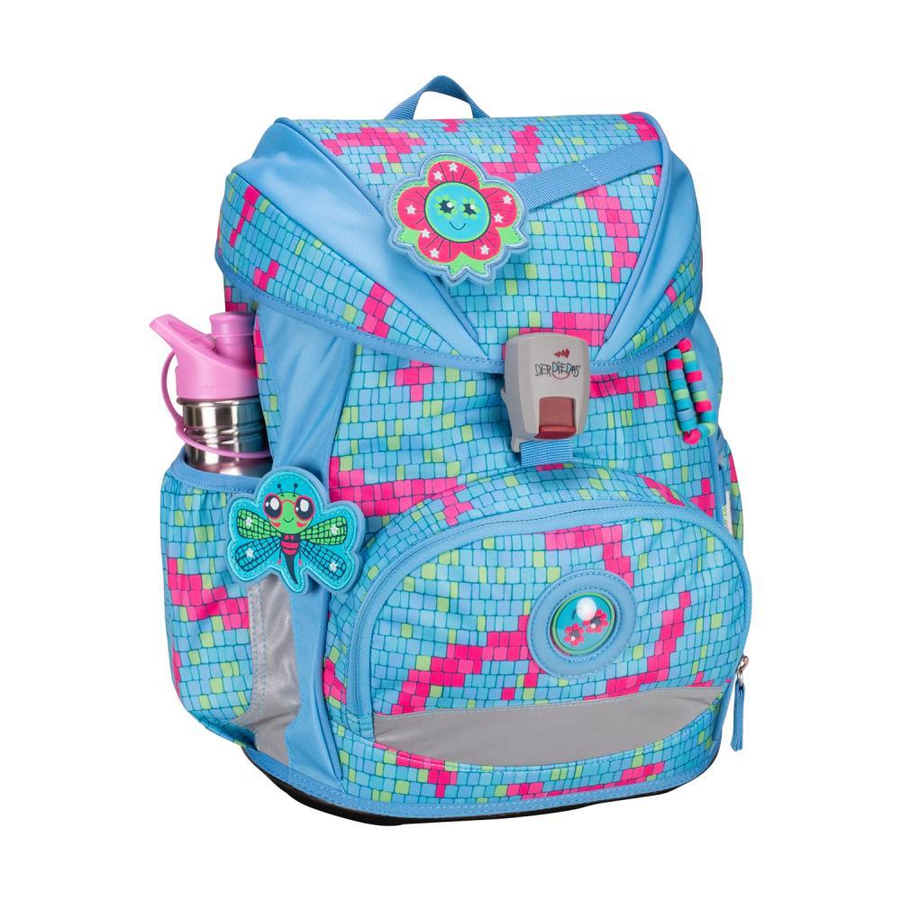 DerDieDas ErgoFlex Superlight Happy Pixel Schulrucksack Set 5tlg.