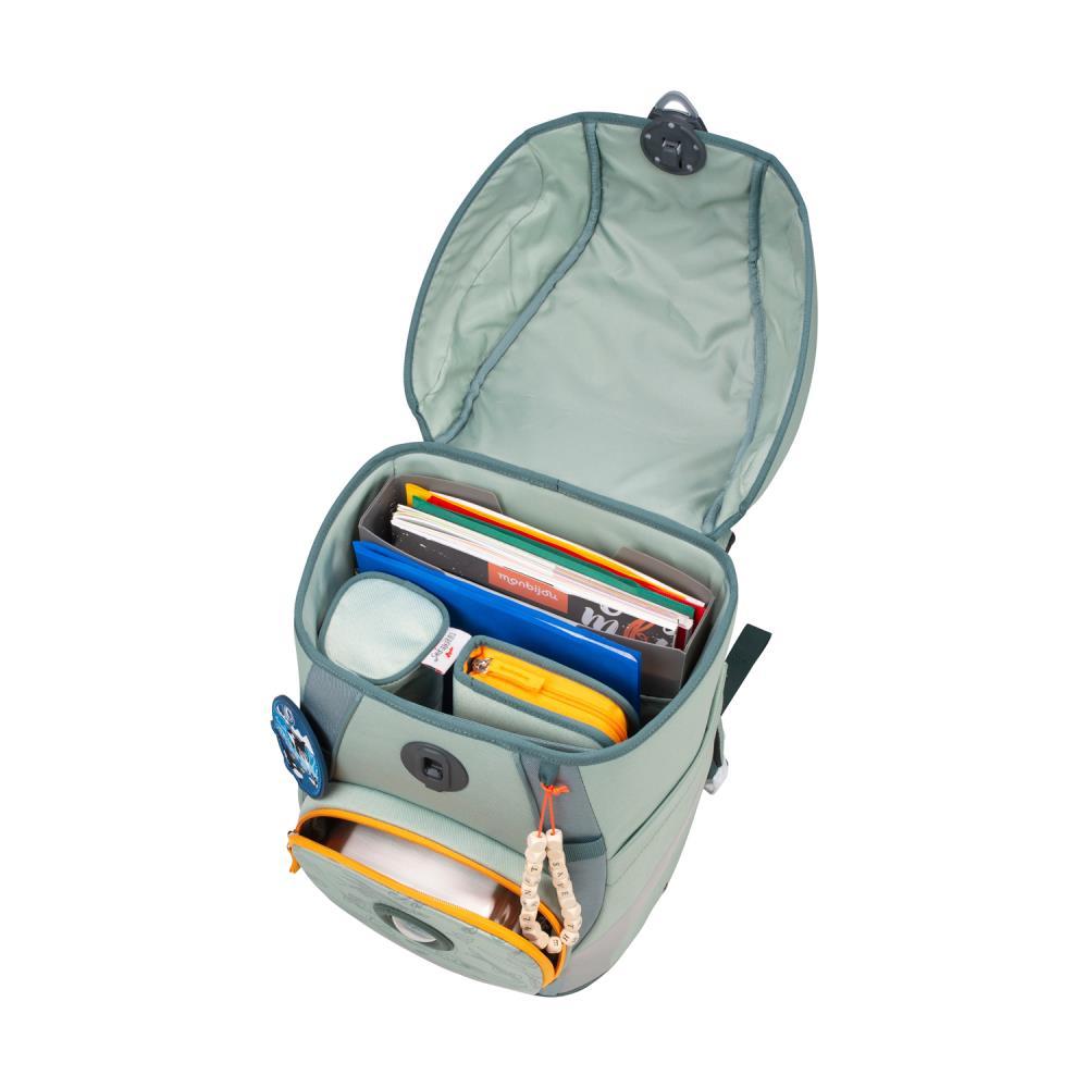DerDieDas ErgoFlex Tiny ECO Grey Planet Limited Edition Schulranzen Set 5tlg.