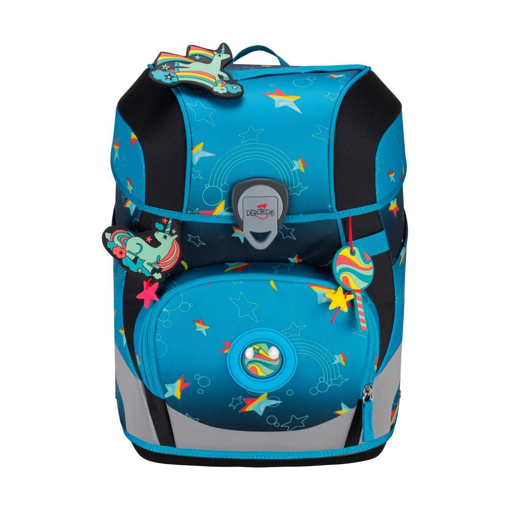 DerDieDas ErgoFlex Tiny LED Rainbow Star Limited Edition Schulranzen Set 5tlg.