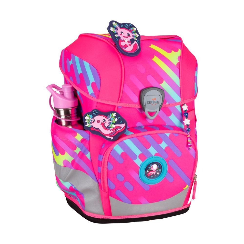 DerDieDas ErgoFlex Tiny Neon Punkie Limited Edition Schulranzen Set 5tlg.