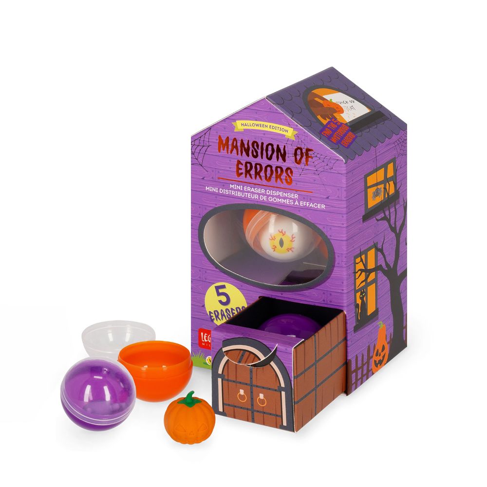 Legami Halloween Mansion of Errors Radiergummi Spender