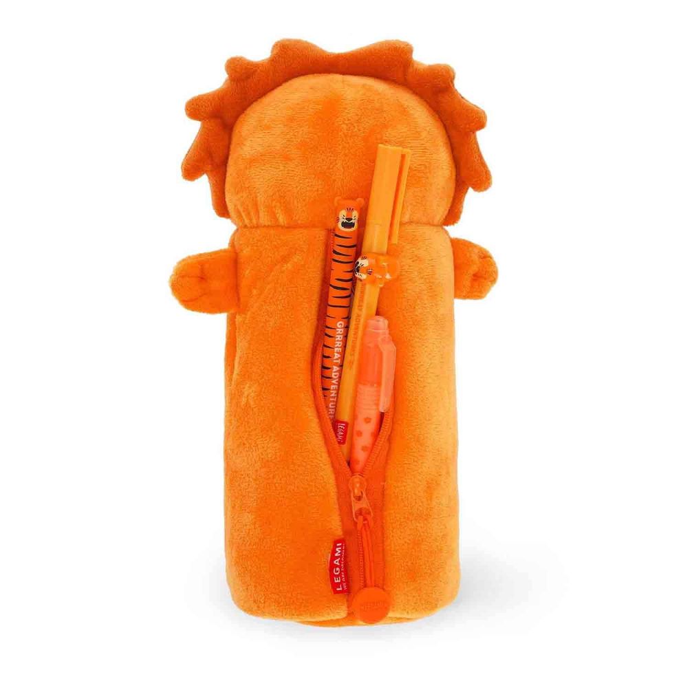 Legami Stifte Etui Plüsch Löwe Weihnachtsedition Set 2tlg.