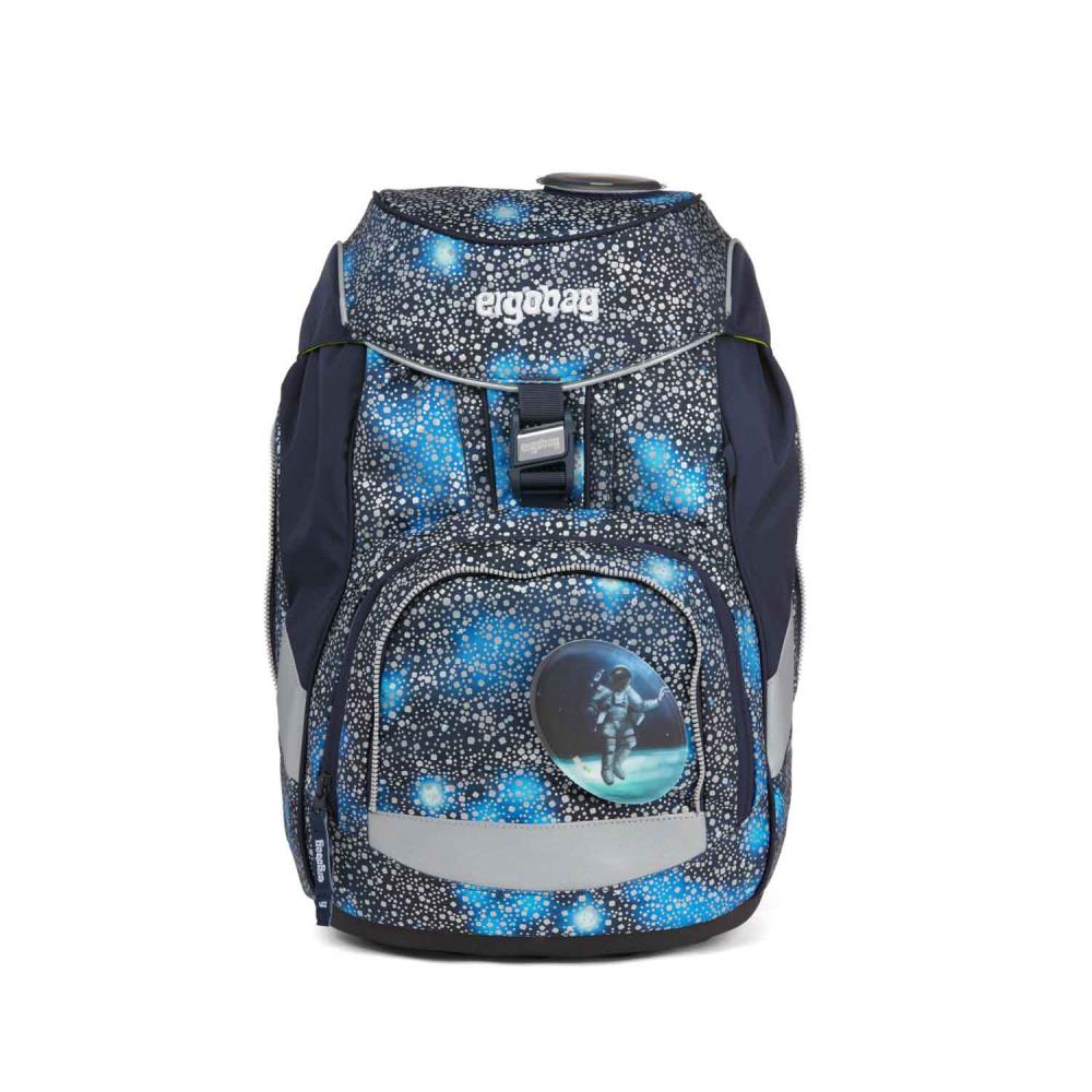 Ergobag Pack Bär Anhalter durch die Galaxis Super Reflex Glow Special Edition Schulrucksack Set 6tlg.