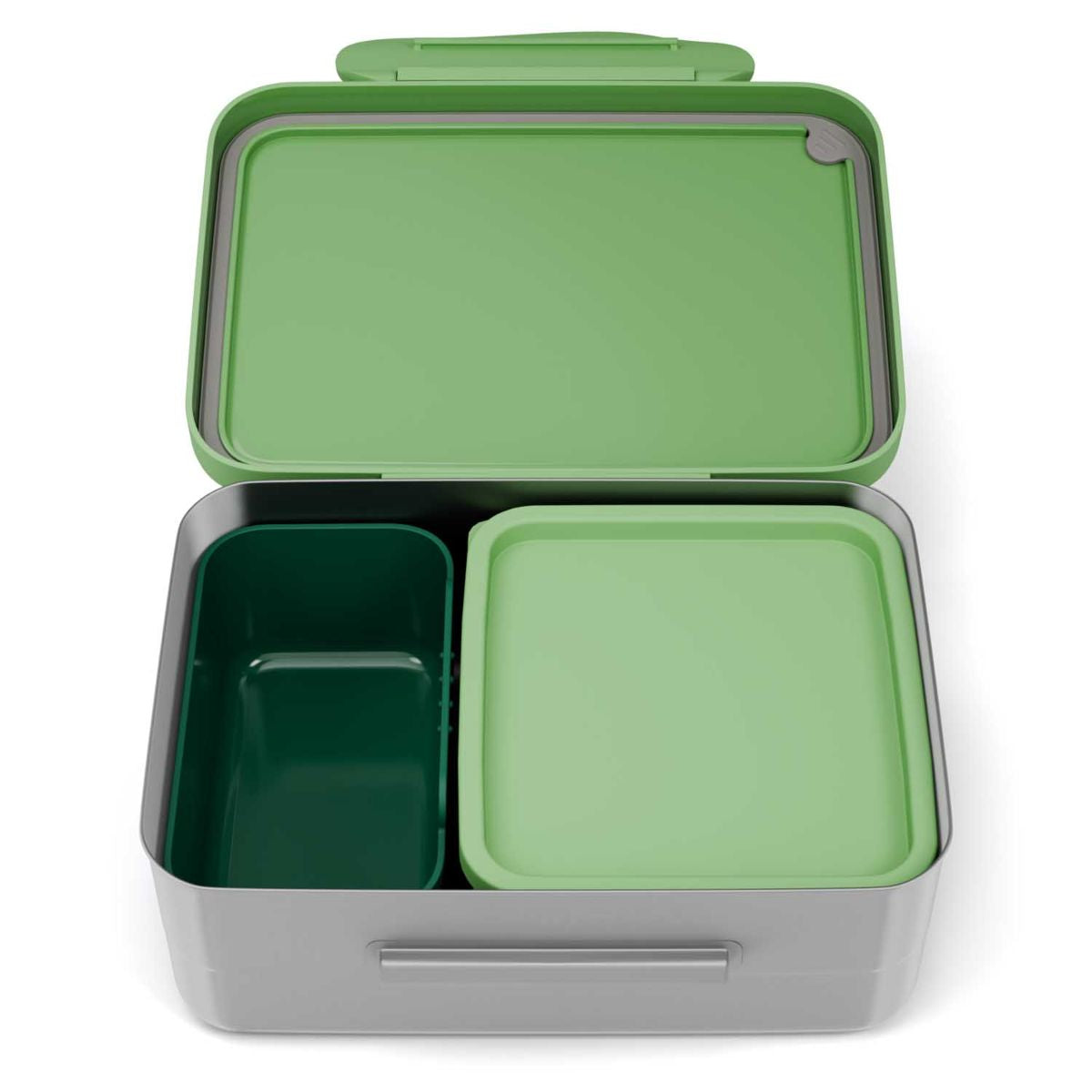 Ergobag Edelstahl Brotdose Dschungel 3tlg.