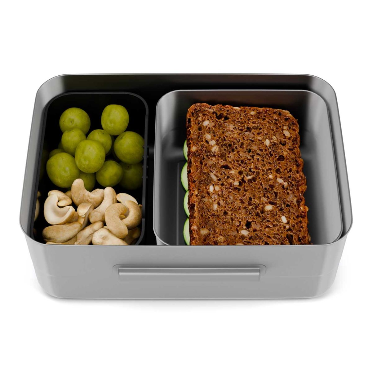 Ergobag Edelstahl Brotdose Gewitter 3tlg.