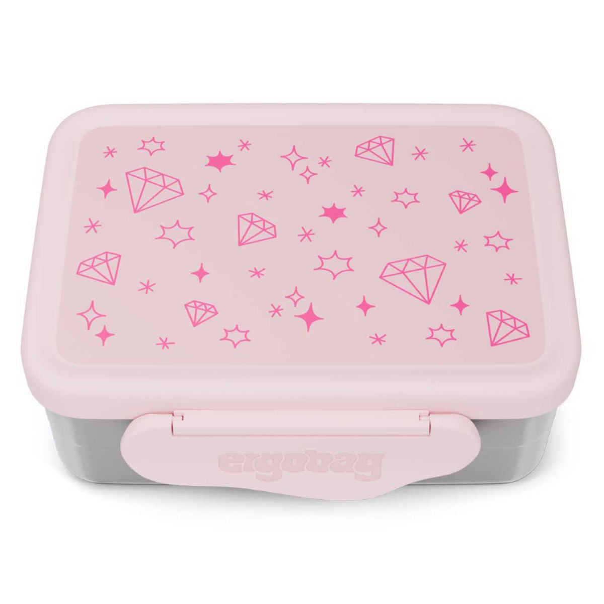 Ergobag Edelstahl Brotdose Glitzer 3tlg.