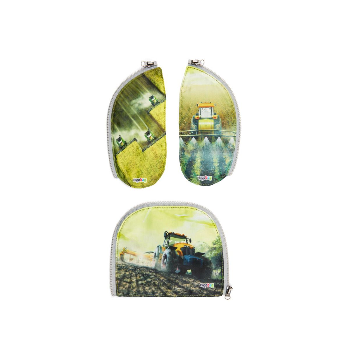 Ergobag Zippies Landmaschinen Zip-Seitenflächen 3tlg.