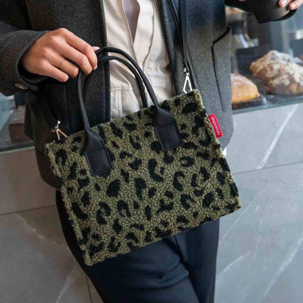 Reisenthel Daily Shopper XS Teddy Leo Olive Umhängetasche