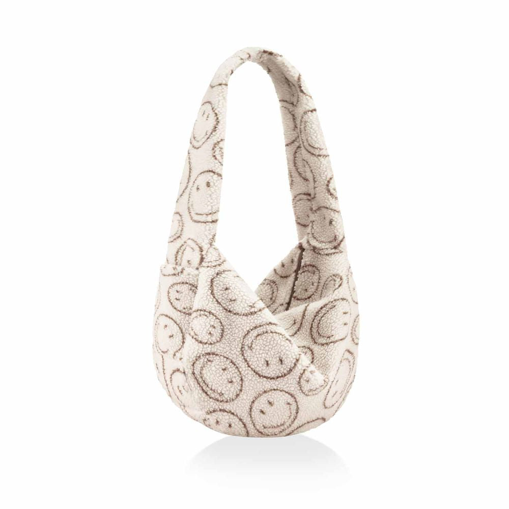 reisenthel moonbag smiley teddy chocolate Umhängetasche
