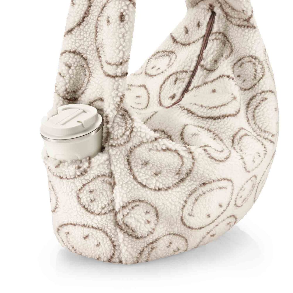 reisenthel moonbag smiley teddy chocolate Umhängetasche