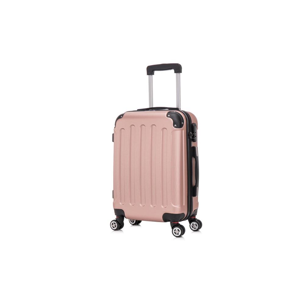 Herolite Tokio Alt Rosa 4-Doppelrollen Trolley S 57 cm