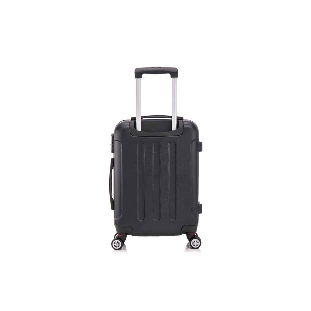 Herolite Hongkong Schwarz 4-Doppelrollen Trolley S 57 cm