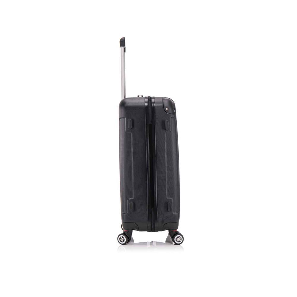 Herolite Hongkong Schwarz 4-Doppelrollen Trolley S 57 cm