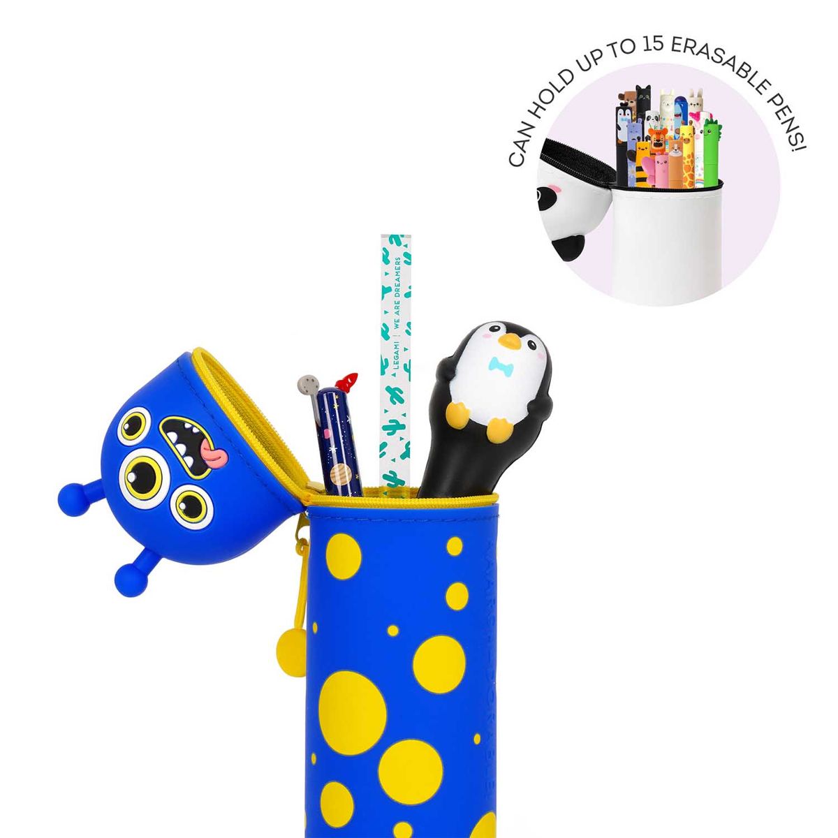 Legami Etui Kawaii Monster 2in1