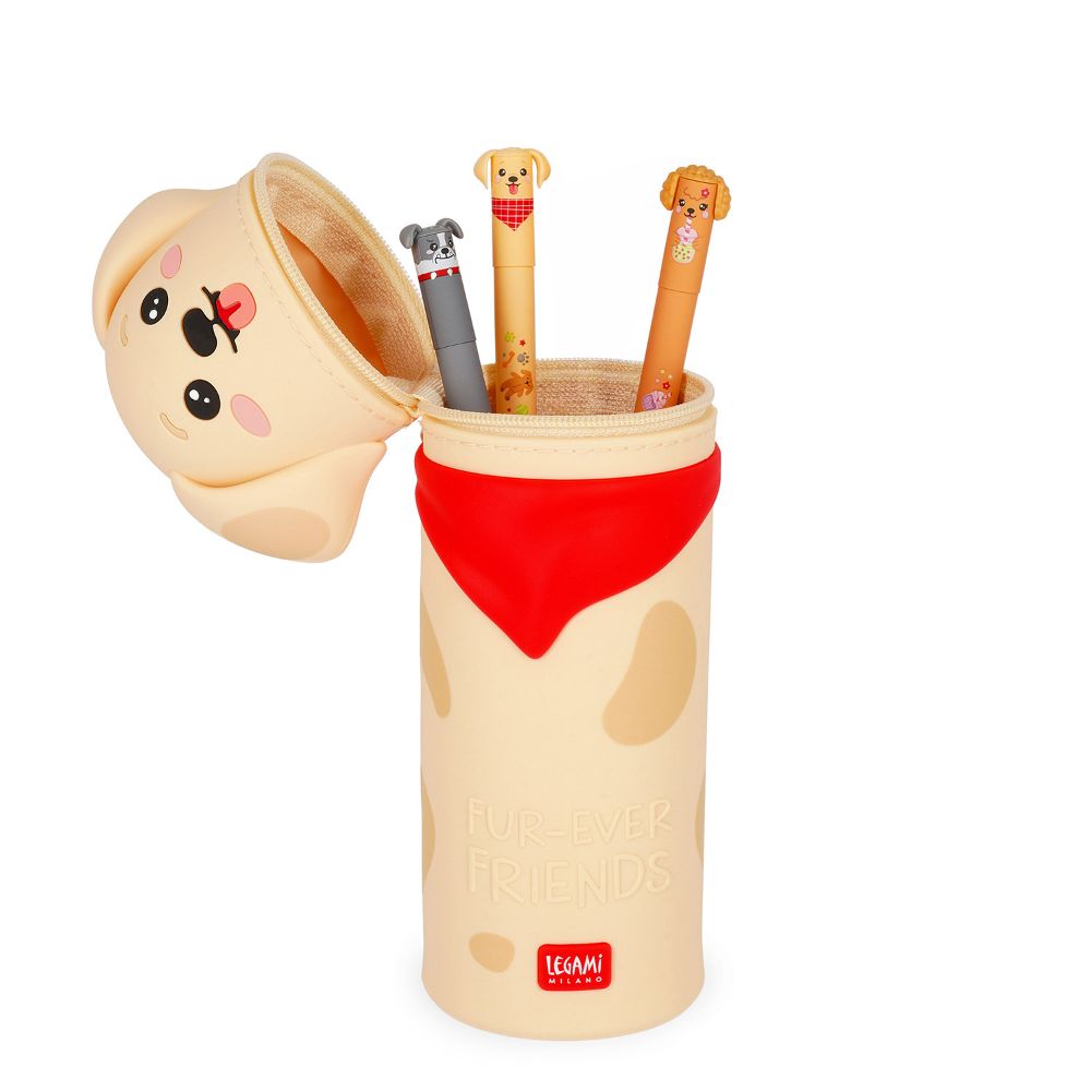 Legami Etui Kawaii Golden Retriever 2in1