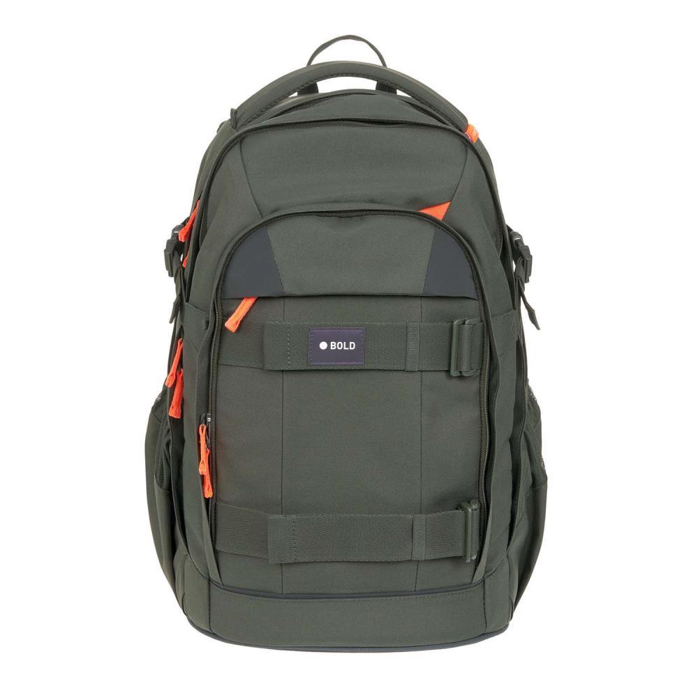 Lässig Bold Origin Dark Olive Schulrucksack