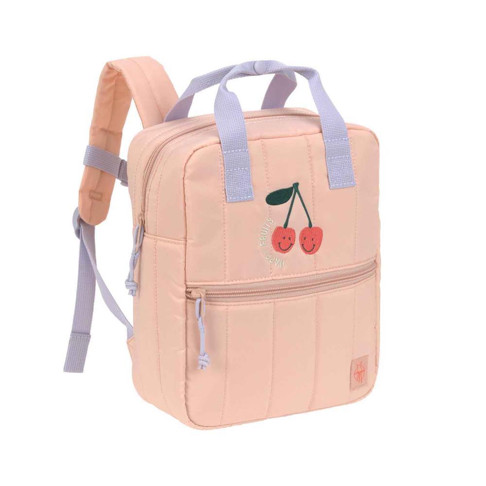 Lässig Mini Square Little Gang Cherry Peach Kinderrucksack