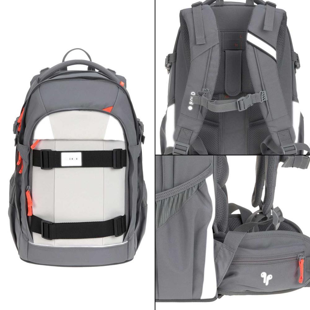 Lässig Bold Origin Anthracite Grey Schulrucksack