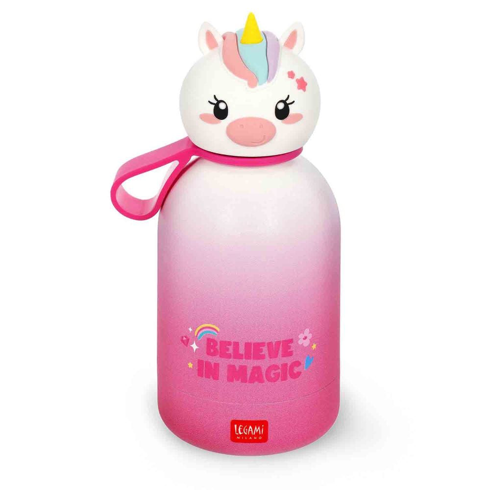 Legami Trinkflasche Einhorn Edelstahl 310 ml
