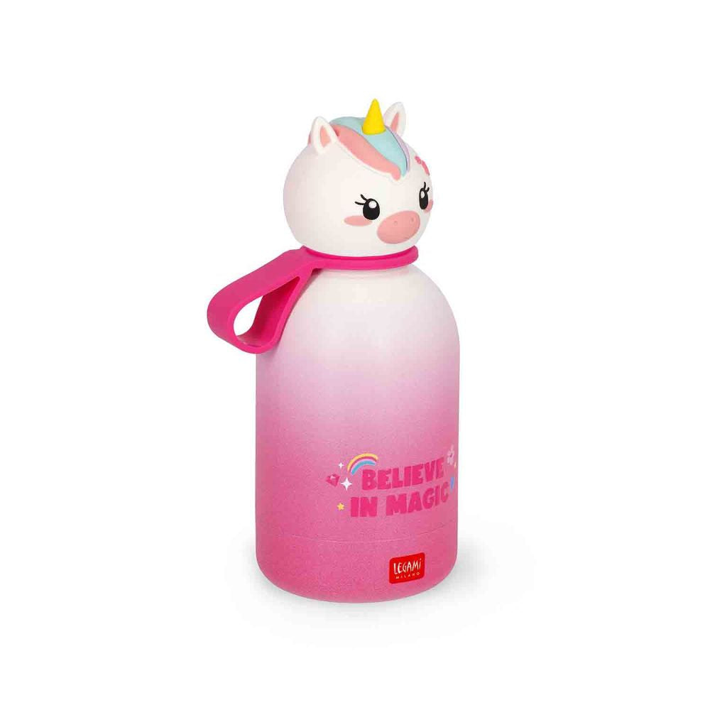 Legami Trinkflasche Einhorn Edelstahl 310 ml