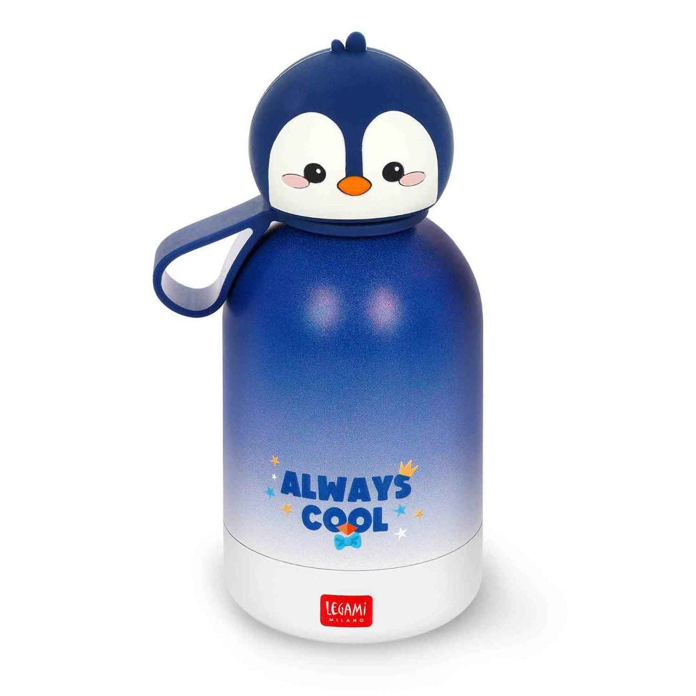 Legami Trinkflasche Pinguin Edelstahl 310 ml