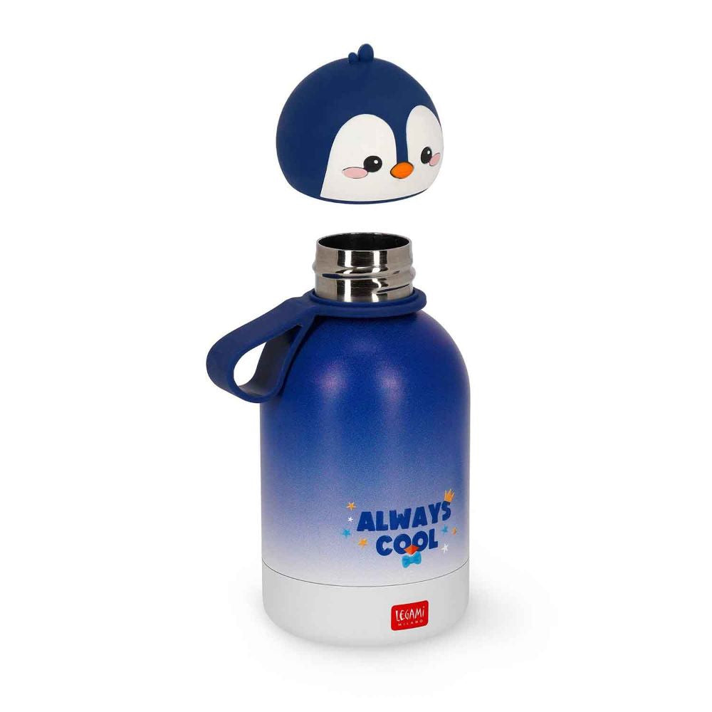 Legami Trinkflasche Pinguin Edelstahl 310 ml