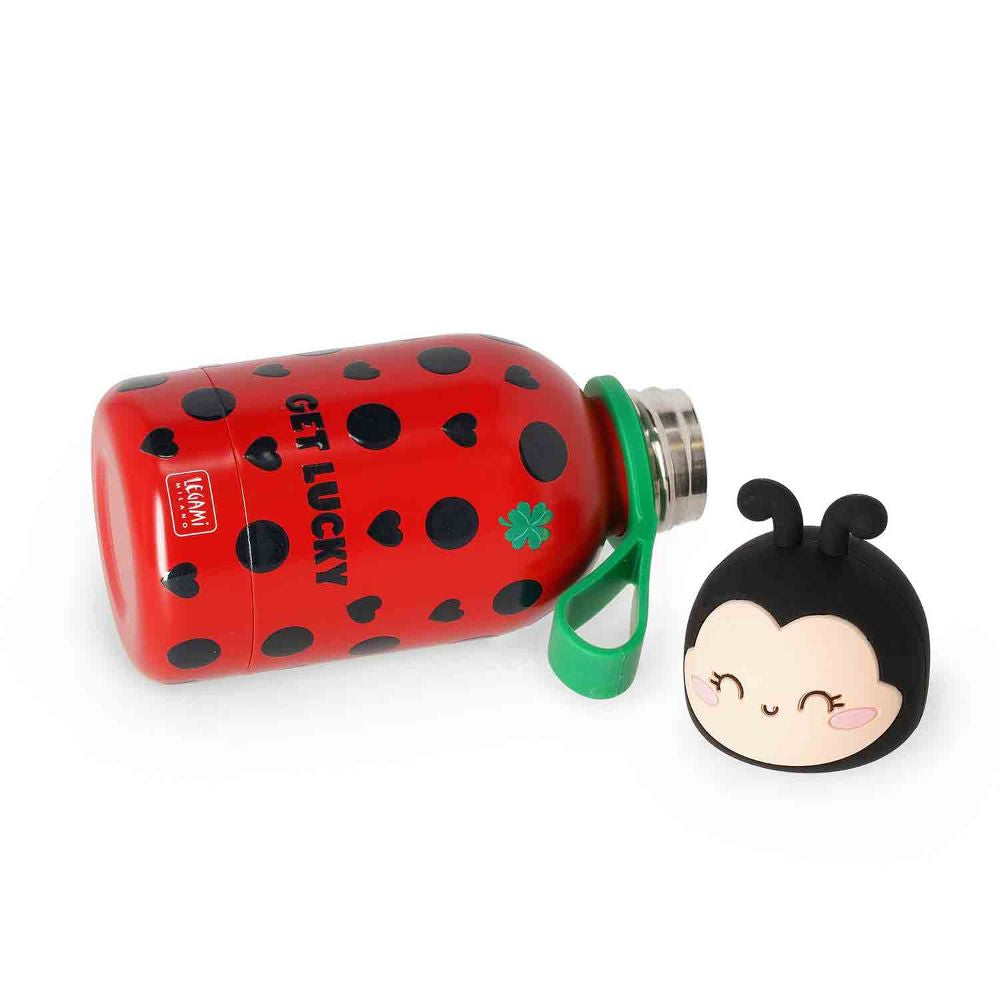 Legami Trinkflasche Ladybug Marienkäfer Edelstahl 310 ml