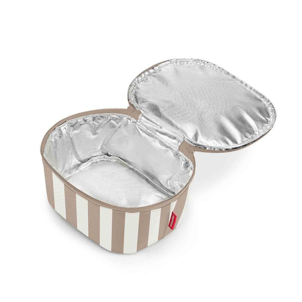 reisenthel coolerbag S pocket summerstripes coffee Thermotasche
