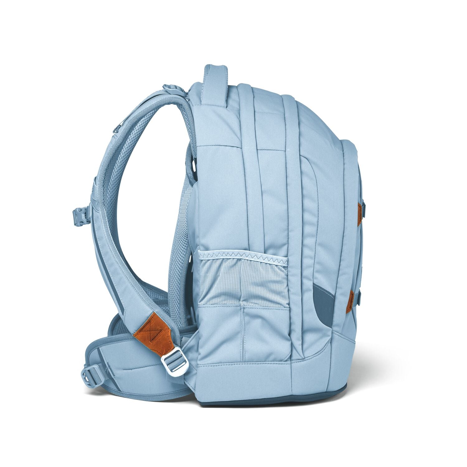 Satch Pack Nordic Ice Blue Skandi Edition Schulrucksack Set 4tlg.