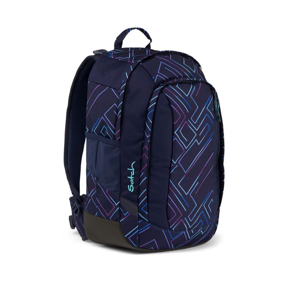 Satch Air Purple Laser Schulrucksack