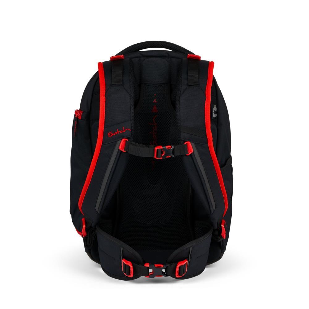 Satch Match Fire Phantom Schulrucksack Set 2tlg.