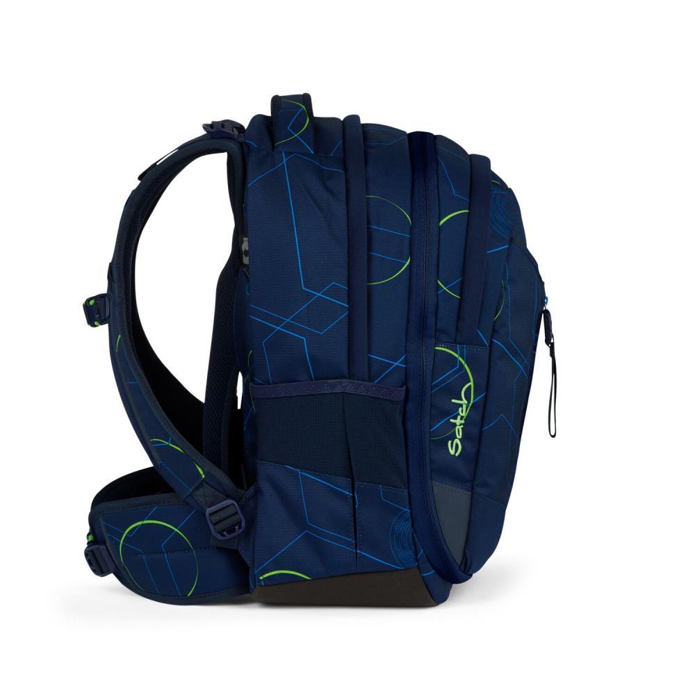 Satch Match Blue Tech Streetwalk Edition Schulrucksack Set 4tlg.