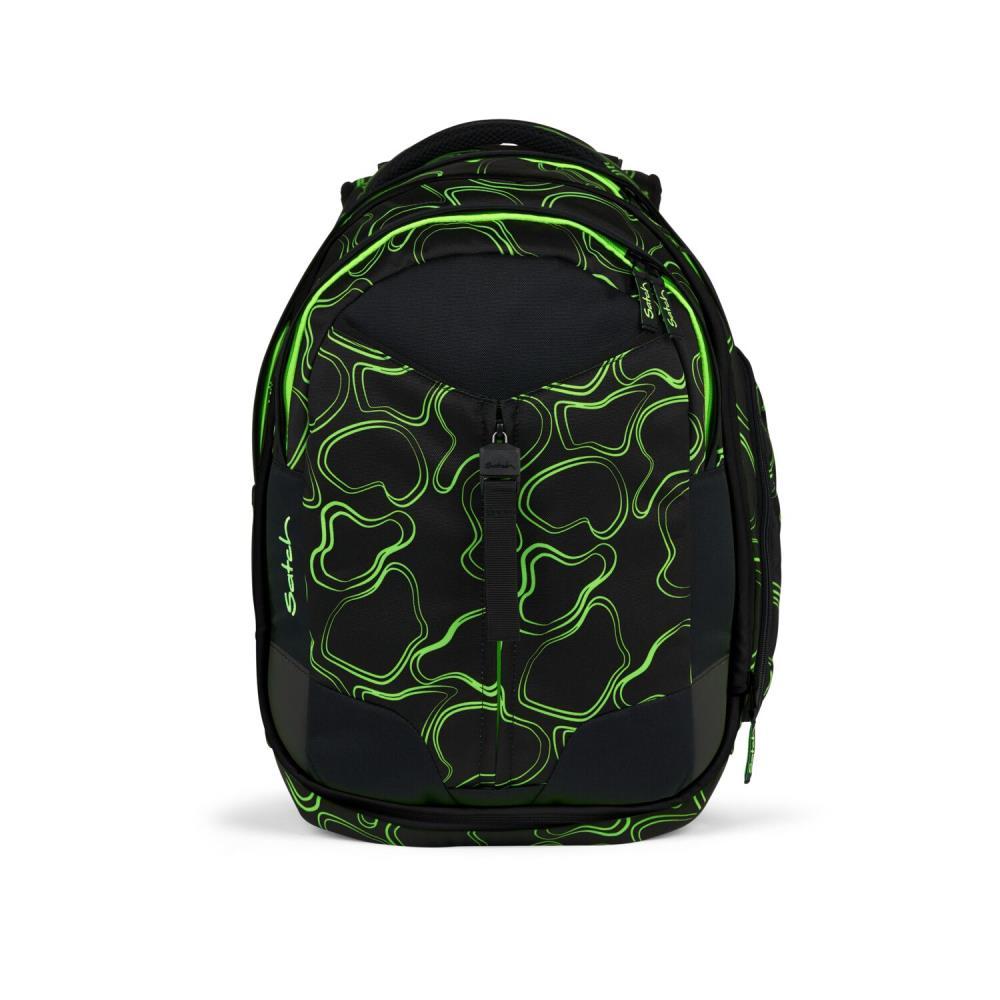 Satch Match Green Supreme Streetwalk Edition Schulrucksack Set 4tlg.