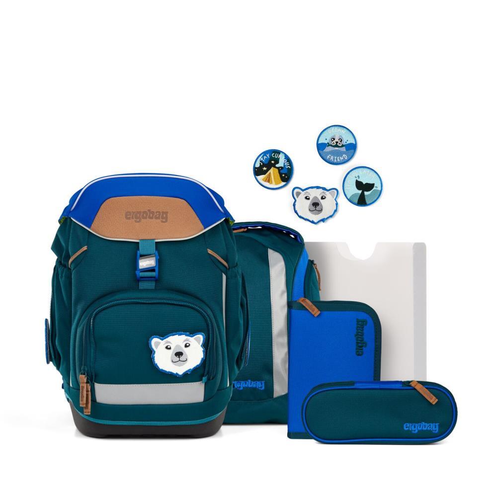 Ergobag Pack ArktisforschBär Next Nature Edition Schulrucksack Set 6tlg.