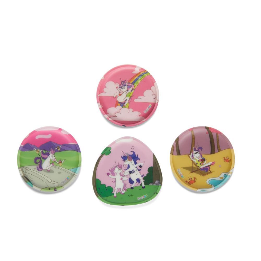 Ergobag Pack KuntBärbuntes Einhorn Neo Edition Schulrucksack Set 6tlg.