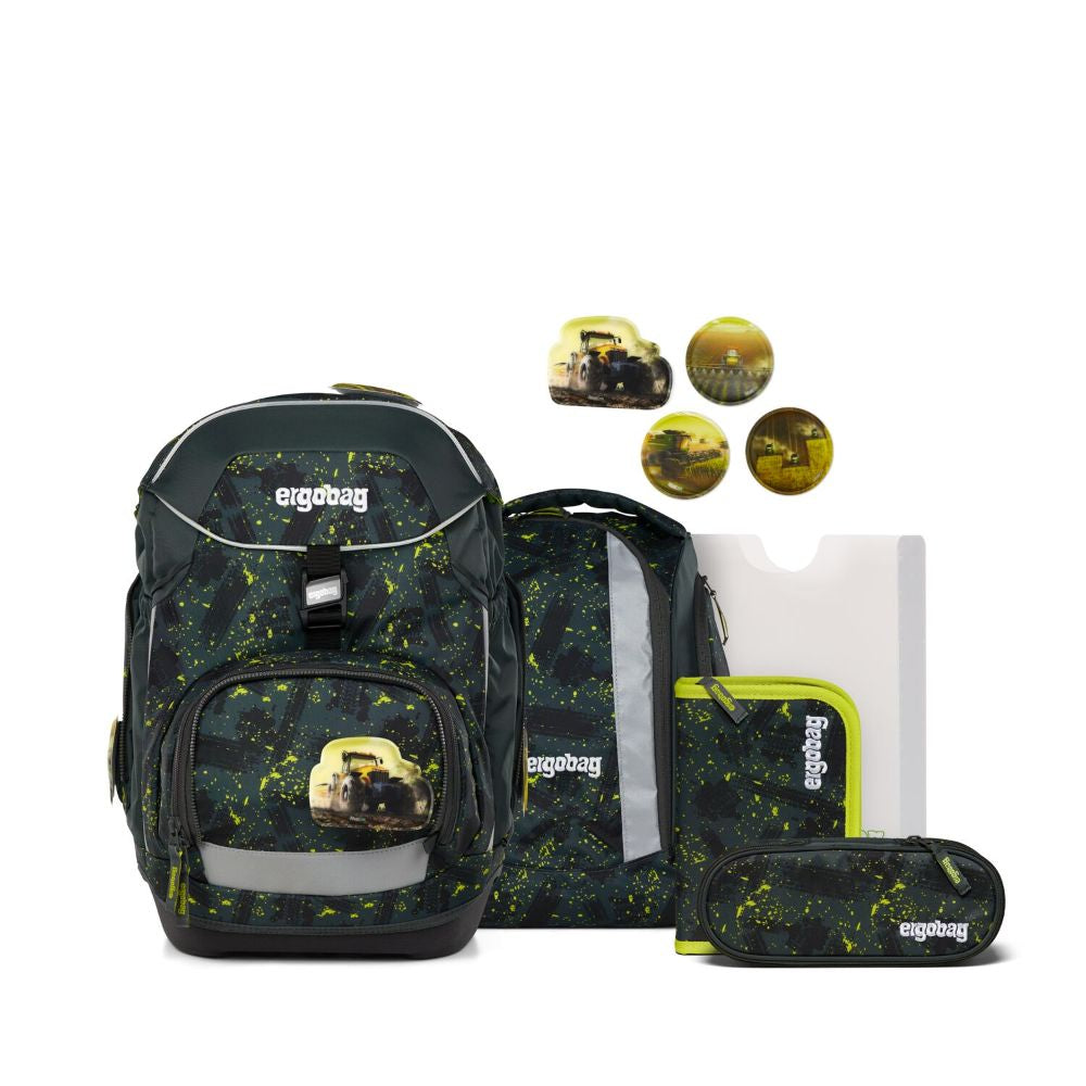Ergobag Pack MähdreschBär Schulrucksack Set 6tlg.