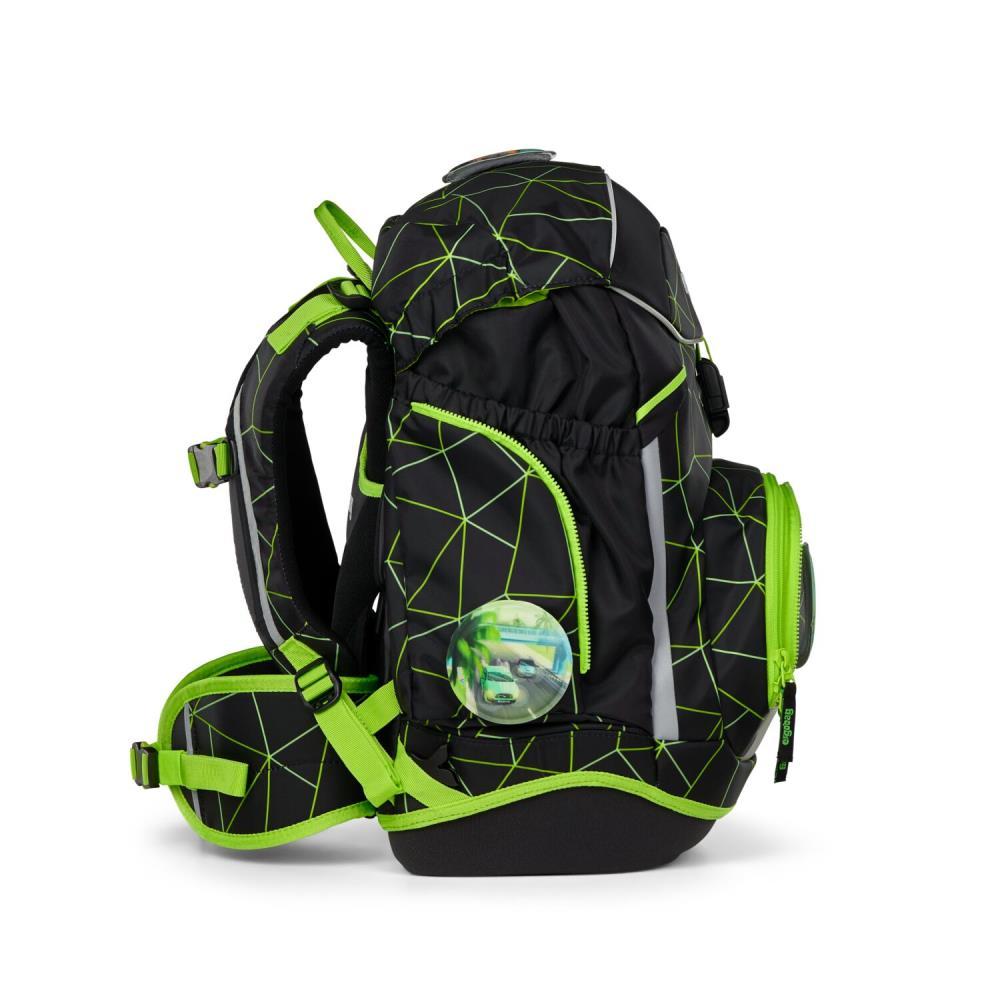 Ergobag Pack CyBär Race Lumi Edition Schulrucksack Set 6tlg.