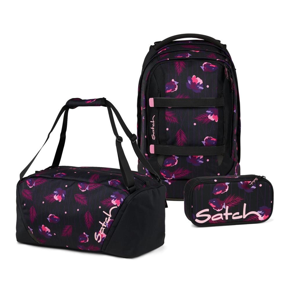 Satch Pack Mystic Nights Schulrucksack Set 3tlg.