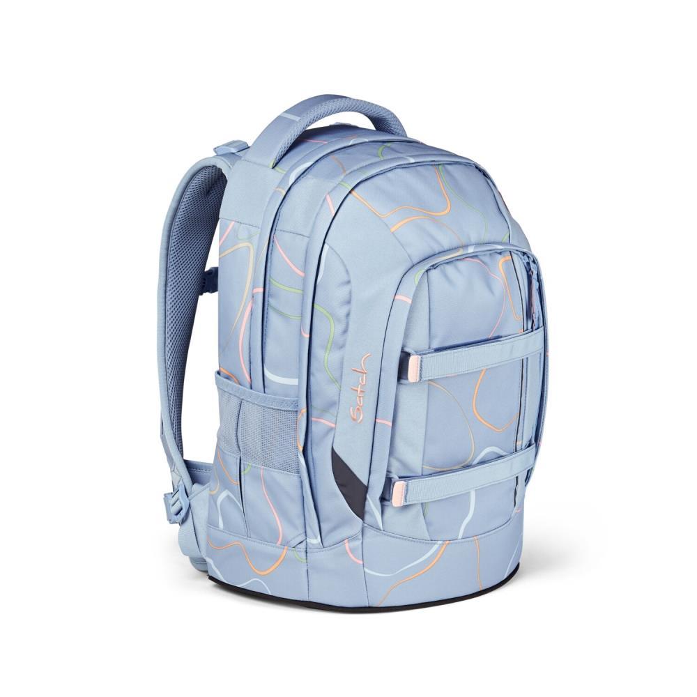 Satch Pack Vivid Blue Schulrucksack Set 2tlg.