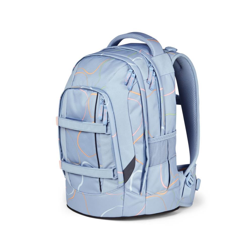 Satch Pack Vivid Blue Schulrucksack Set 2tlg.